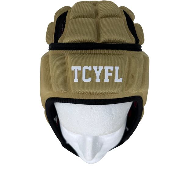 Gamebreaker TCYFL Timberline Blazers Soft Shell Protective Headgear Helmet‎ Gold - Picture 4 of 8